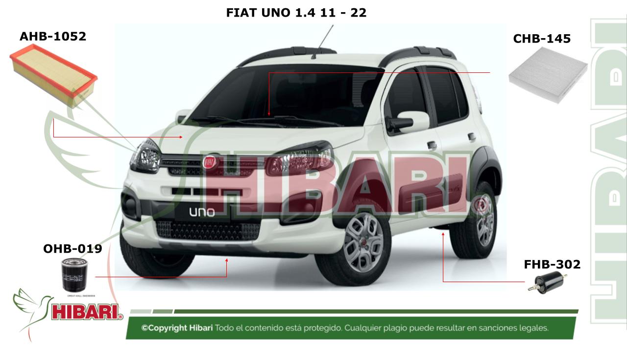 Lee más sobre el artículo FIAT UNO 1.4 11 – 22